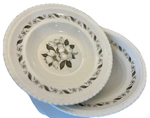 Juego de 2 cuencos para servir ovalados y redondos Steubenville Monticello Herman Kupper - Imagen 1 de 12