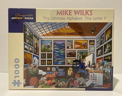 Pomegranate Mike Wilks The Ultimate Alphabet The Letter P 1000pc Jigsaw Puzzle - image 1 of 4