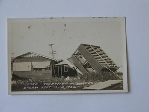 Hialeah Florida FL RPPC Real Photo Close Together Storm Sept 17-18 1926 - Picture 1 of 2