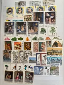 San Marino 1979-80 Complete Vintages MNH - Picture 1 of 1
