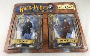 Harry Potter and Sorcerer’s Stone Gift Set Mattel 2001 Harry and Ron Figures New - Picture 1 of 7