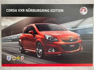 Vauxhall Corsa Nurburgring Edition UK Market Car Sales Brochure - June 2011 - Image 1 of 4