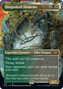 [1x] Dragonlord Dromoka - Borderless Near Mint, English Double Masters 2022 Extr - Picture 1 of 1