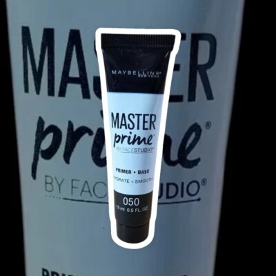MAYBELLINE FaceStudio MASTER PRIME hidratado + imprimación suave 15 ml/0,5 oz tamaño de viaje Foto 1 de 2