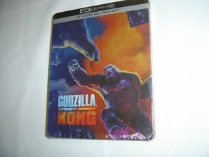 Godzilla Vs Kong 4K Blu-ray Steelbook Brand New "Read Description" - Picture 1 of 3