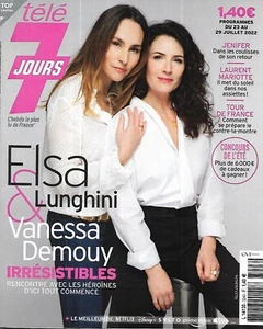 TELE 7 JOURS n°3243 23/07/2022 Ici tout commence-Elsa Lunghini & Vanessa Demouy - Imagen 1 de 4