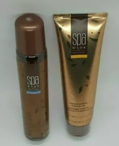 Beauticontrol Spa D'Lux 1-Thermal Pumice Body Scrub & 1-Blooming Bath Oil - Picture 1 of 3