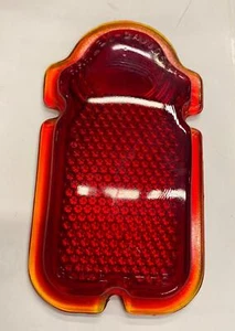 Glass Guide Taillight Lens Harley Panhead Knucklehead Vtg NOS Flathead Tombstone - Picture 1 of 5