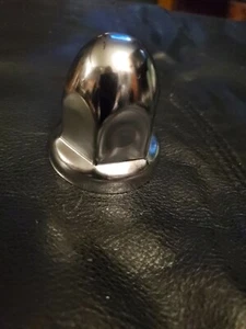 Chrome Bullet Lug Nut Covers Push-On (2" Tall) Set Of 20 - Picture 1 of 4
