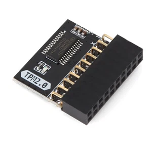 TPM 2.0 Module Motherboard 20 Pin TPM Remote Card 4 GB 20-1 Pin for WIN11 System - Picture 1 of 12