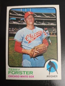 1973 TOPPS TERRY FOSTER #129 CHICAGO WHITE SOX VINTAGE MLB BASEBALL NEARMINT - Picture 1 of 2