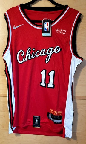 DEMAR DEROZAN Chicago Bulls - NIKE City Ed Basketball Jersey SIZE 54 2XL NEW NWT Cover