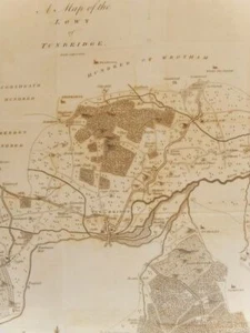 1797 LARGE MAP the HUNDRED of WACHLINGSTONE in KENT 223 YEARS OLD! GEN. ORIGINAL - Picture 1 of 2