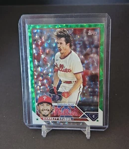2023 Topps Update Garrett Stubbs Green Foilboard /499 Phillies #US137 - Picture 1 of 3