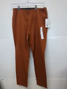 Women's High-Rise Skinny Ankle Pull-On Pants - A New Day Brown 4 - Picture 1 of 3