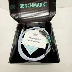 ER-31 BENCHMARK RSX PHONOKABEL 325,00 EINZELHANDEL NEU LEBENSLANGE GARANTIE RCA AUF DIN - Bild 1 von 13
