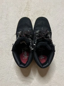 IPATH Herren Trenchtown Lammfell Skateschuhe Größe 9 schwarz Vibram Gummisohle Gorp - Bild 1 von 5