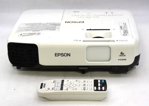 Proyector Epson VS230 3LCD HD 1080 con control remoto, SIN ADAPTADOR DE AIRE ACONDICIONADO *USADO* - Imagen 1 de 3