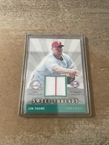 Jim Thome 2004 Upper Deck Sweet Spot Sweet Threads Relic - Picture 1 of 2