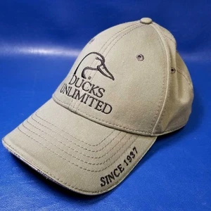 DUCKS UNLIMITED Baseball Hat Since 1937 green adjustable cap - Picture 1 of 9