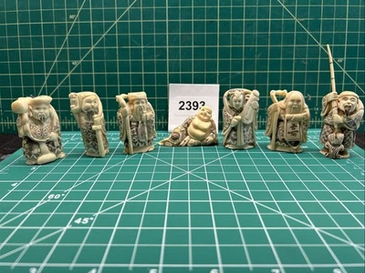 Netsuke tallado 334-2393: Shichifukujin Foto 1 de 4