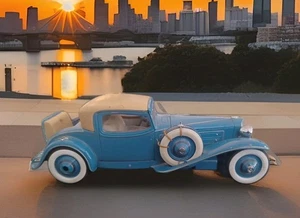 Vintage 1992 The Danbury Mint 1929 Cord L-29 Special Coupe - 1:16 Scale Diecast - Picture 1 of 16