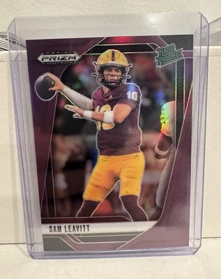 Futebol Panini Prizm 2025 Sam Leavitt /99 - Imagem 1 de 2