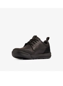 Clarks Men’s Casual Gore-Tex Shoes Ashcombe Lo GTX Black Leather UK 8 G - Picture 1 of 5