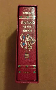 J.R.R. Tolkien Lord of the Rings Collector's Edition 1994 Slipcase Red Hmco - Picture 1 of 24