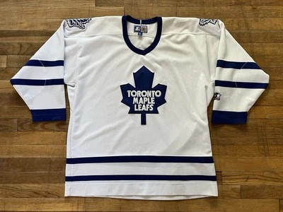 Vintage 90s Starter Toronto Maple Leafs Blank White Hockey Jersey XL Korea - Image 1 of 4