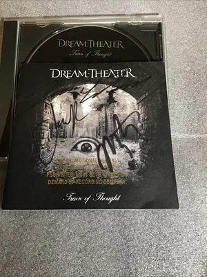 CD- Dream Theater- Train Of Thought- Original 2003 Promo Copy Signed By 3 Foto 1 de 4