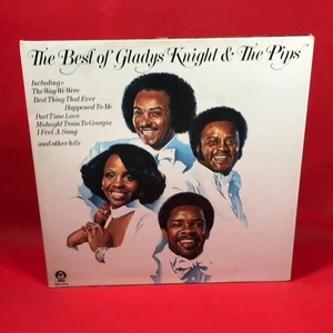 GLADYS KNIGHT & THE PIPS The Best Of 1976 Vinyl LP Midnight Train To Georgia - Picture 1 of 7