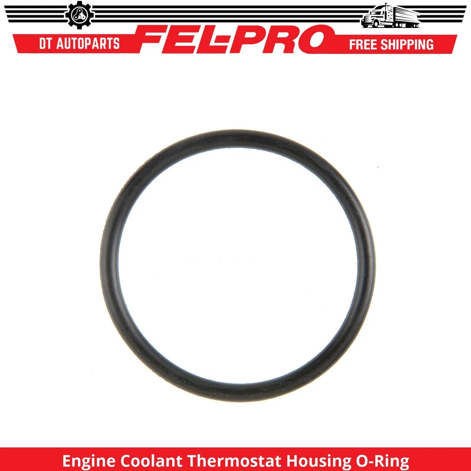 Carcasa termostato refrigerante motor 1,8 L junta tórica Fel-Pro para Audi A4 Quattro 2001 Foto 1 de 1