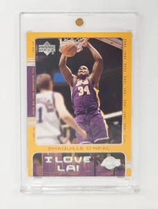 Cubierta superior I como nueva 2002-03 ❤️ LOVE LA Shaquille O'Neal #LA2 LOS ANGELES LAKERS - Imagen 1 de 2