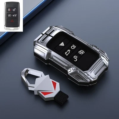 Alloy Remote Key Case Cover For Land Rover Range Rover Defender for Jaguar XE XF Foto 1 de 4
