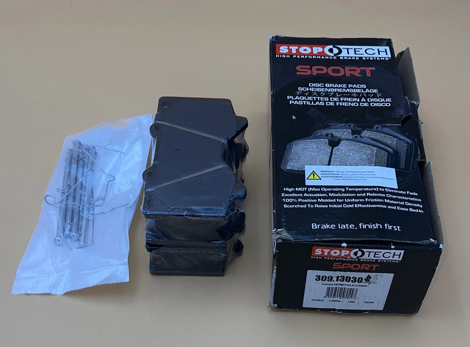 Pastillas de freno delanteras Toyota Tundra 2007-2020 StopTech Sport Performance 309.13030 Foto 1 de 1