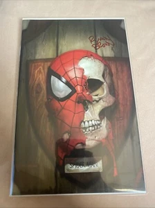 SPIDER-MAN:THELOSTHUNT#2(RYAN BROWN)MEGACONVIRGINVARIANTW/COA NM+BAGGED&BOARDED - Picture 1 of 15