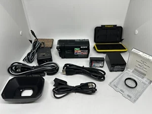 Sony HDR-CX580v Handycam HD Video Camera Camcorder 20.4MP 32GB X20 Ext Zoom - Picture 1 of 21