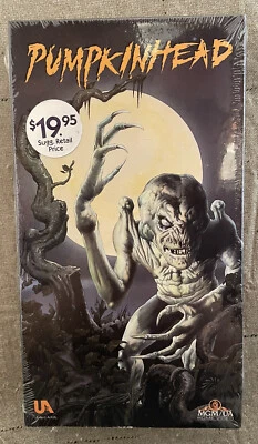 Pumpkinhead VHS NEW FACTORY SEALED With MGM Hologram Seal 1988 Horror RARE - Image 1 of 4