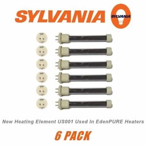 58911 US001 Sylvania 500W/T6/115V EdenPURE 6 Pack Infrared Heater Element