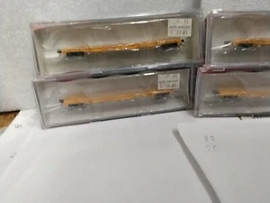 N SCALE BLMA  MODELS 60 FT FLAT CAR UNION PACIFIC X 4 NUMDERS - Picture 1 of 3