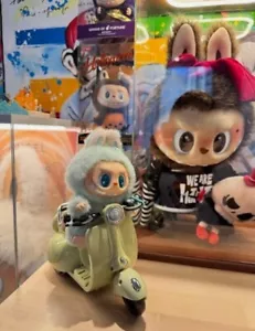 (No Toy) For POP MART LABUBU The Monsters Motorcycle Ride with Lights And Sounds - Picture 1 of 10