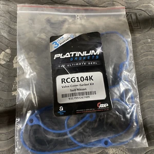 PLATINUM RCG104K Valve Cover Gasket Kit fits PULSAR N15 1.6L GA16DE 95-9/00 - Picture 1 of 3