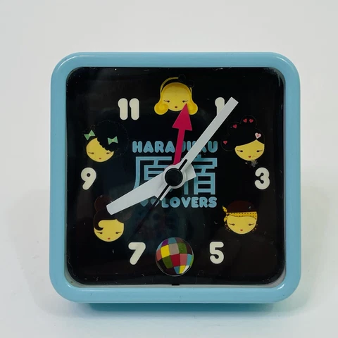 Harajuku Lovers Fragrance Fatal Attraction To Cuteness Blue Alarm Travel Clock Cover