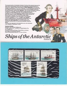 Antarctic Ships (Series II)- 1980 (Presentation Pack) (CV$7) - Picture 1 of 2