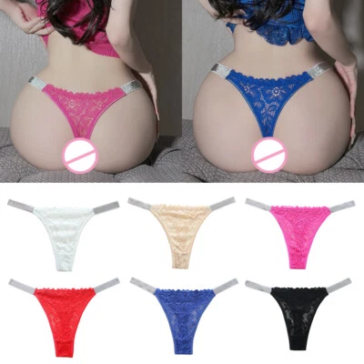 Sexy Low-Waist-Tanga-Spitzen-Slip Für Damen Intim-Höschen Britische  ① - Bild 1 von 4