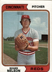 1974 Topps #491 Roger Nelson  Cincinnati Reds