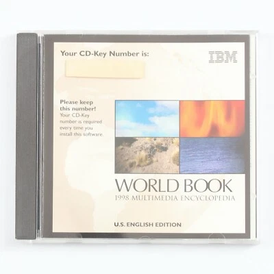 IBM World Book 1998 Multimedia Encyclopedia CD-ROM Software for PC - Image 1 of 3