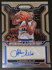LaPhonso Ellis 2021-22 Panini Prizm PENMANSHIP Autograph Insert Card (no.PM-LEL)