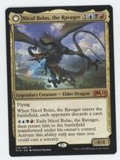 MTG Nicol Bolas, the Ravager / Nicol Bolas, the Arisen M19 - Free Shipping